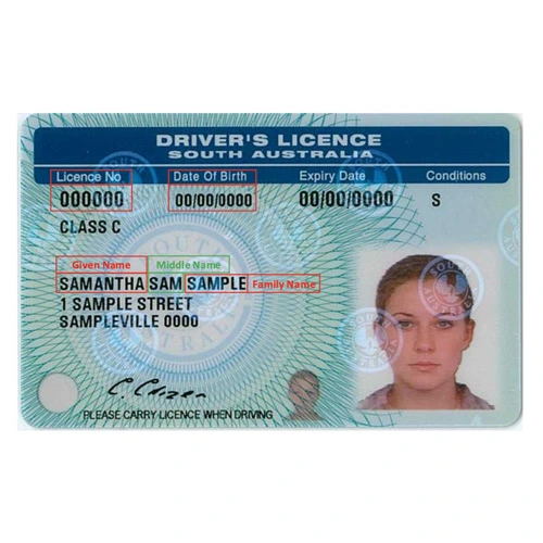 australian Australian Driver’s License