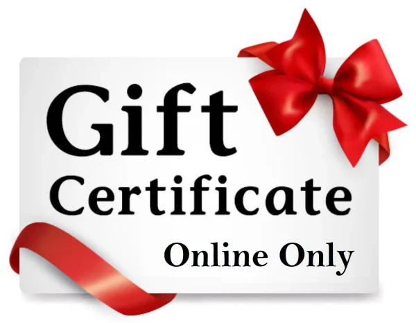 buy a gift certificate online​