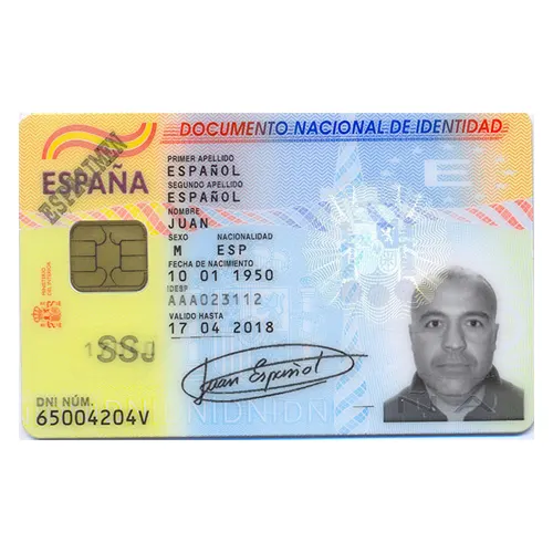 Spain ID Card